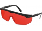 Okulary wzmacniające czerwone obserwacyjne do laserów
